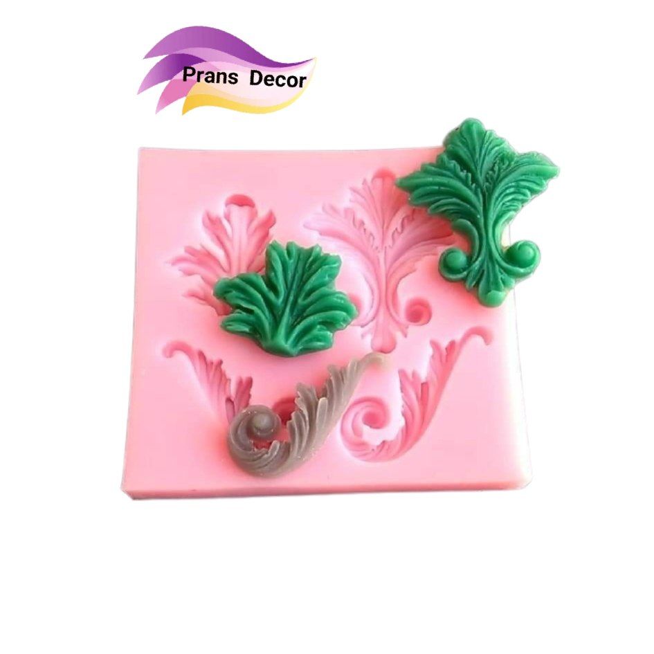 قالب مولدسیلکونی حاشیه 4عددی تاج وپایه ابعاد10در10سانت کد75